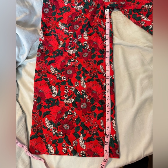 Wide leg cropped floral jumpsuit - Picture 10 of 10